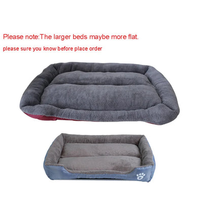 Weiches Hundebett & Katzenbett – Kuscheliges Haustier-Sofa mit wasserdichtem Boden, in Größen S–3XL für kleine & große Hunde (z. B. Chihuahua, Husky)