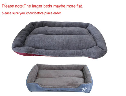 Weiches Hundebett & Katzenbett – Kuscheliges Haustier-Sofa mit wasserdichtem Boden, in Größen S–3XL für kleine & große Hunde (z. B. Chihuahua, Husky)