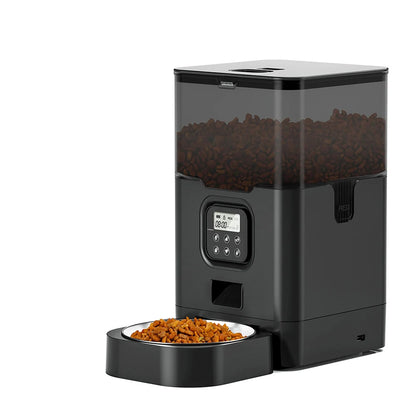 Automatischer Futterspender für Hunde & Katzen – Smart Feeder mit TuYa App, WLAN, Sprachsteuerung & Timer, Anti-Schling-Funktion 4L