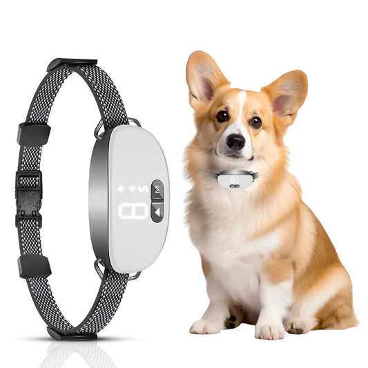2024 Smart Anti-Bell-Halsband – Wiederaufladbares Hunde-Trainingshalsband mit einstellbarer Empfindlichkeit
