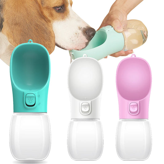 Tragbare Hunde-Trinkflasche – Auslaufsicherer Wasserbehälter für Hunde & Katzen, ideal für Spaziergänge & Reisen