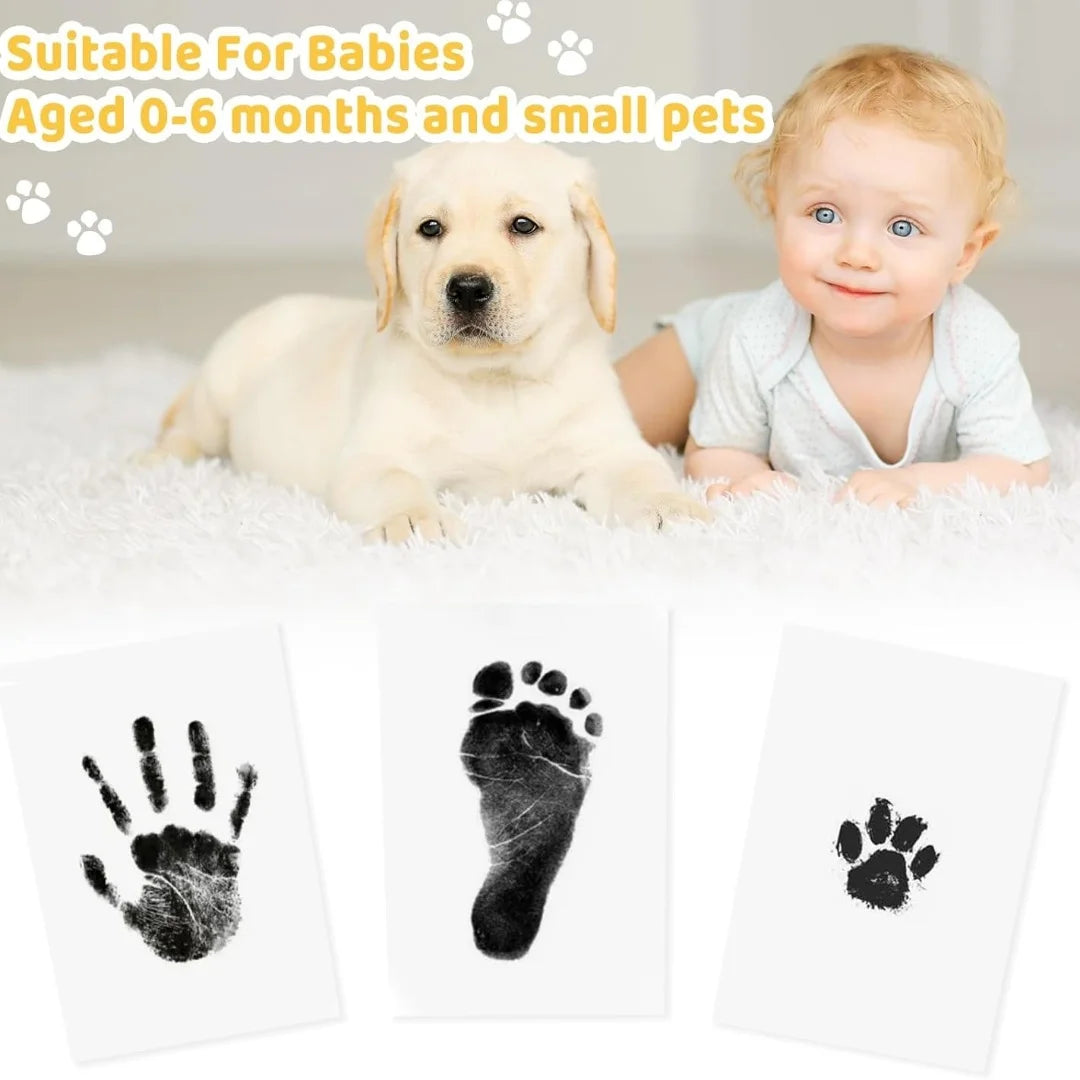 Abdruck-Kit für Babys & Pfotenabdrücke – Sicher, Tintenfrei & Ungiftig