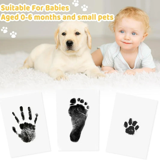 Abdruck-Kit für Babys & Pfotenabdrücke – Sicher, Tintenfrei & Ungiftig