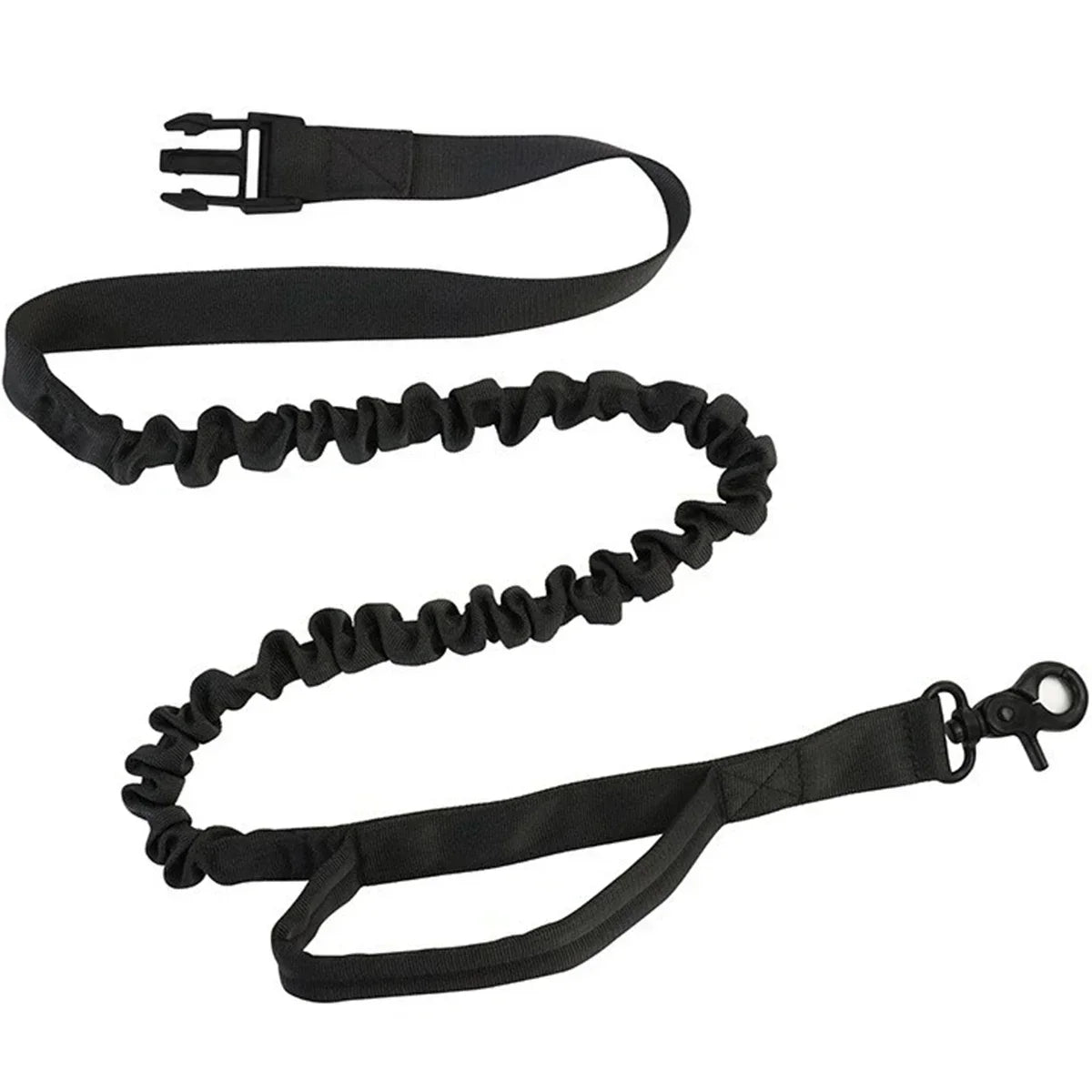 Hunde-Jogging-Leine mit Bauchgurt & Tasche – elastisch, reflektierend & freihändig