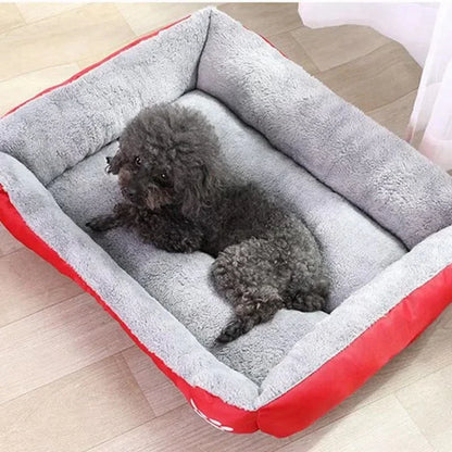 Weiches Hundebett & Katzenbett – Kuscheliges Haustier-Sofa mit wasserdichtem Boden, in Größen S–3XL für kleine & große Hunde (z. B. Chihuahua, Husky)