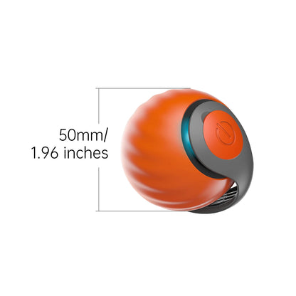 Intelligent Speedy Tail 2.0 – Automatischer Katzen-Spielball mit Schwanz, smartes interaktives Katzenspielzeug mit zwei Geschwindigkeitsstufen