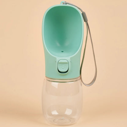 Tragbare Hunde-Trinkflasche – Auslaufsicherer Wasserbehälter für Hunde & Katzen, ideal für Spaziergänge & Reisen