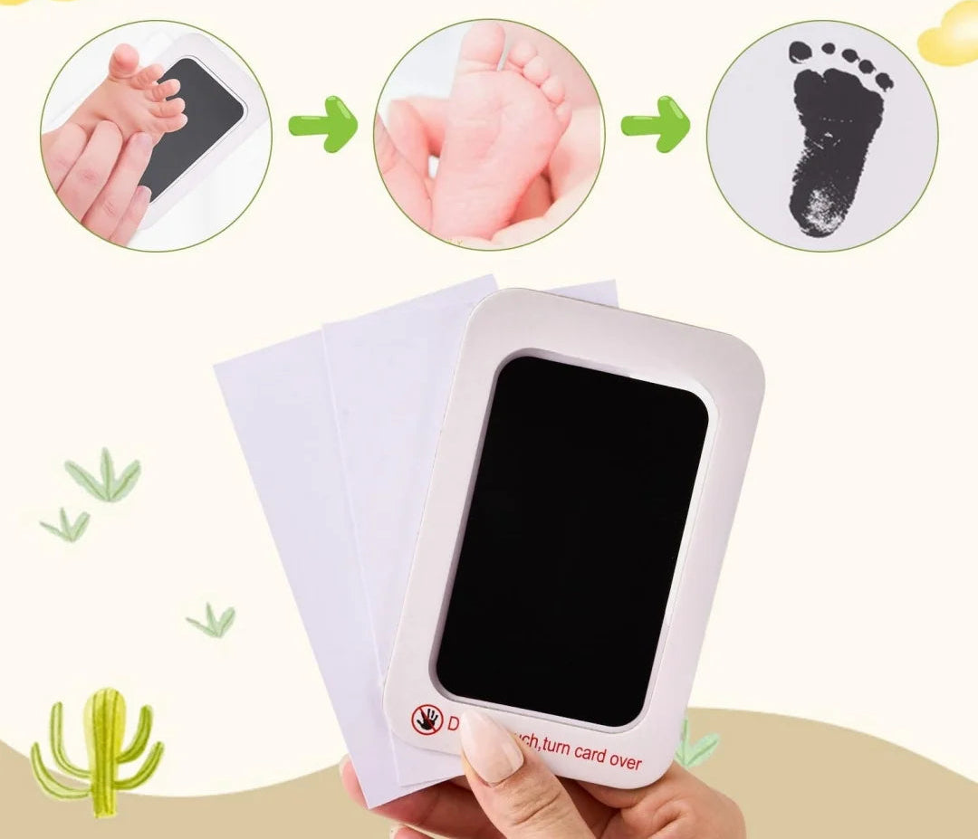 Abdruck-Kit für Babys & Pfotenabdrücke – Sicher, Tintenfrei & Ungiftig
